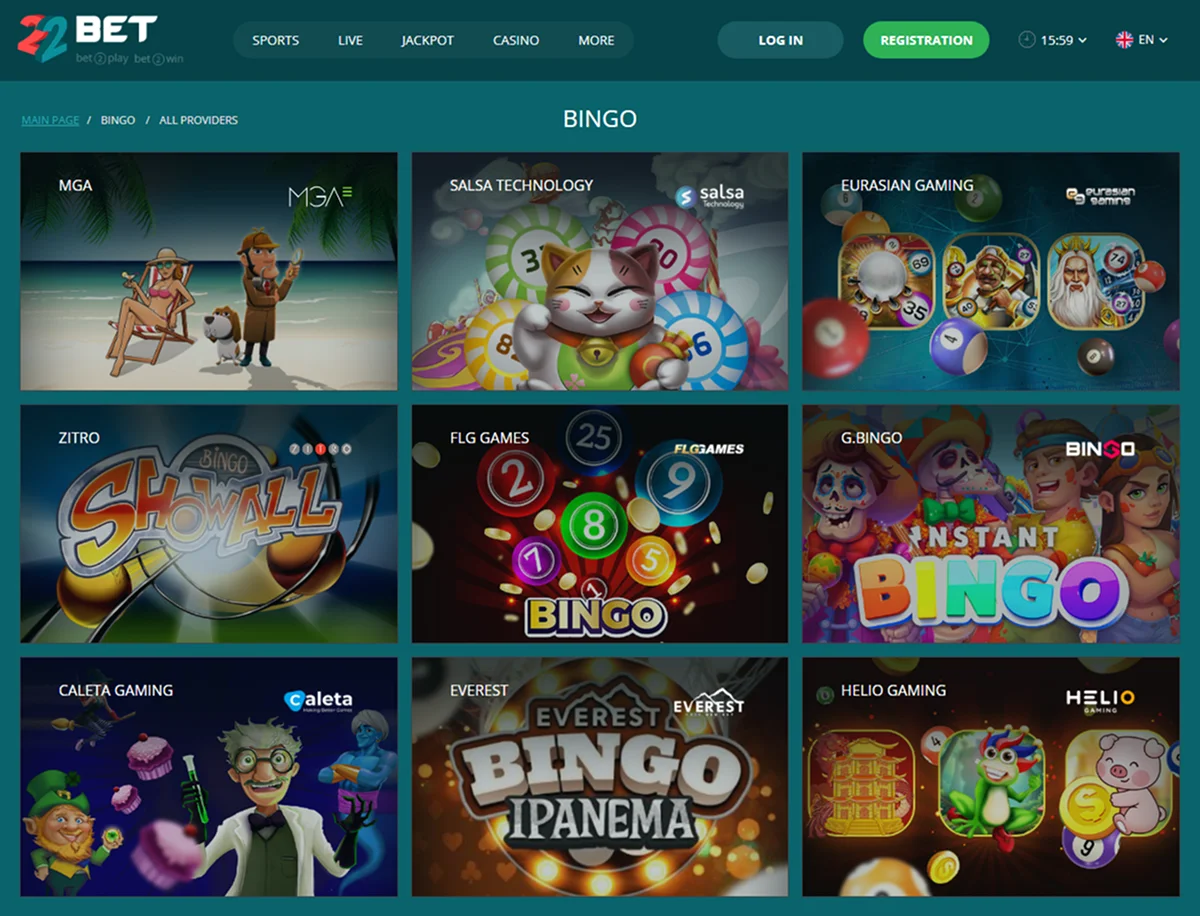 22Bet Casino Slot Games